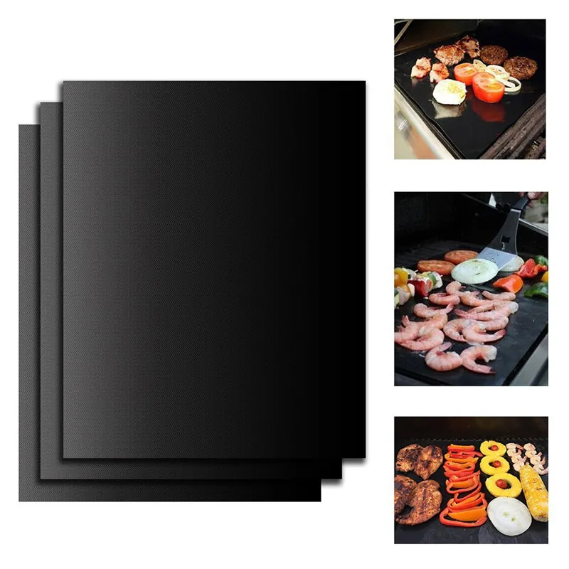 2019 New 2Pcs/Lot Non-stick BBQ Grill Mat Baking Mat Teflon Cooking Grilling Sheet Heat Resistance Easily Cleaned Kitchen Tools
2019 New 2Pcs/Lot Non-stick BBQ Grill Mat Baking Mat Teflon Cooking Grilling Sheet Heat Resistance Easily Cleaned Kitchen Tools