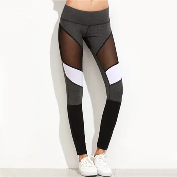 GERTU 2018 New Arrival Mesh Insert Leggings Casual Leggings Women Fitness Leggings Color Block Spring Summer Workout Pants
GERTU 2018 New Arrival Mesh Insert Leggings Casual Leggings Women Fitness Leggings Color Block Spring Summer Workout Pants