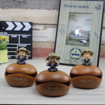 Knock Wood Muyu three Ashtrays Creative Resin Gifts Handicrafts Decorative Desktop Decoration lighter Ash tray smoker Ash Holder
Knock Wood Muyu three Ashtrays Creative Resin Gifts Handicrafts Decorative Desktop Decoration lighter Ash tray smoker Ash Holder