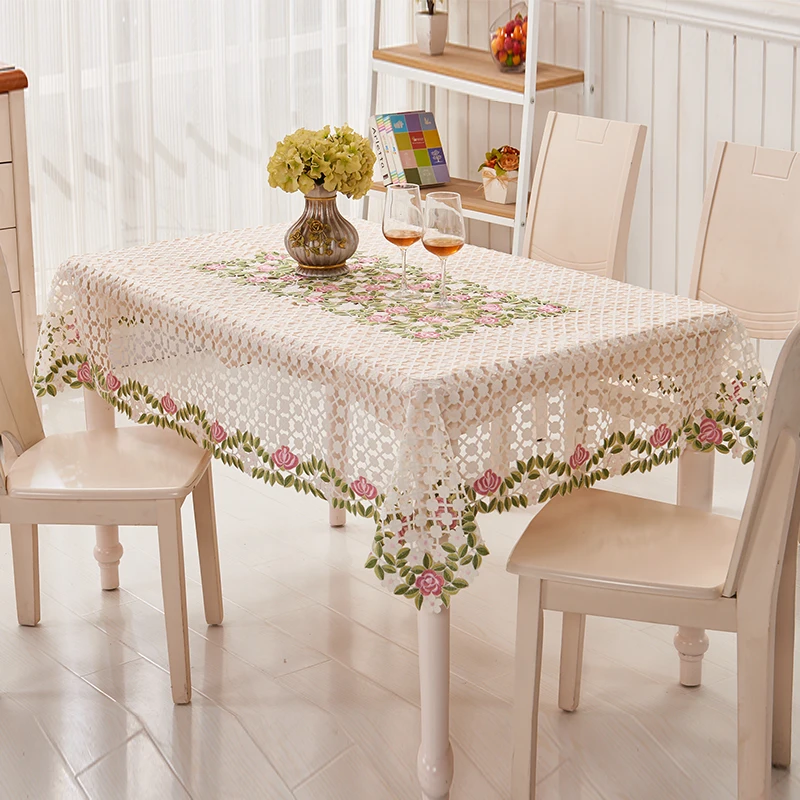 Christmas Hand Crochet Tablecloth Rectangle Embroidery Table Cloths Hollow Out Flower Table Cover For Wedding & Party Decor
Christmas Hand Crochet Tablecloth Rectangle Embroidery Table Cloths Hollow Out Flower Table Cover For Wedding & Party Decor