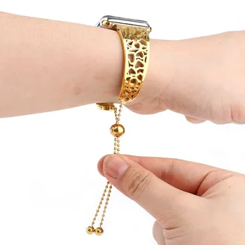 For Apple Watch Strap Stainless Steel Women Fashion For I watch Hollow Metal Chain Style Bracelet Bracelet Strap 38 42 40 44mm
For Apple Watch Strap Stainless Steel Women Fashion For I watch Hollow Metal Chain Style Bracelet Bracelet Strap 38 42 40 44mm