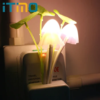 ITIMO 1Pcs US Plug Electric Induction Dream Romantic Colorful Sensor LED Mushroom Night Light Lamp Home Decor
ITIMO 1Pcs US Plug Electric Induction Dream Romantic Colorful Sensor LED Mushroom Night Light Lamp Home Decor