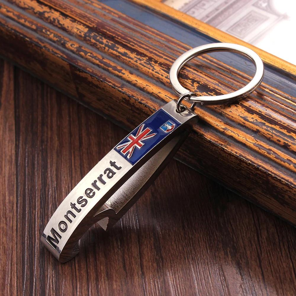 Vicney Fashion Montserrat Bottle Opener Keychain High Quality Zinc Alloy Key Chain For Key Montserrat Souvenir Keyring BFF Gift
Vicney Fashion Montserrat Bottle Opener Keychain High Quality Zinc Alloy Key Chain For Key Montserrat Souvenir Keyring BFF Gift