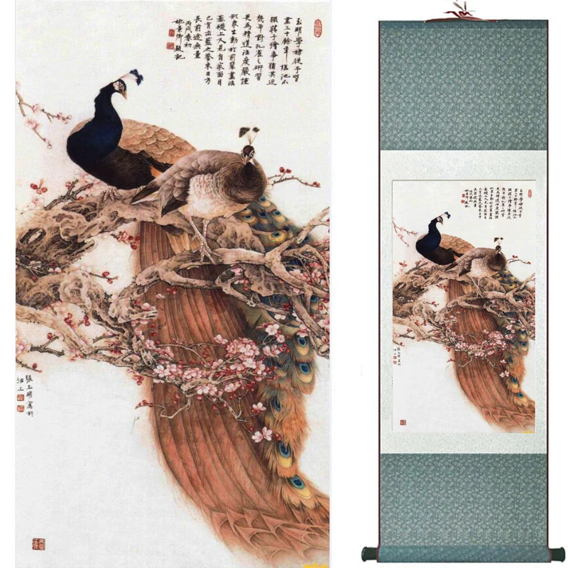 Birds on the tree Painting Home Office Decoration Chinese scroll painting birds painting birds and flower painting2018062908
Birds on the tree Painting Home Office Decoration Chinese scroll painting birds painting birds and flower painting2018062908