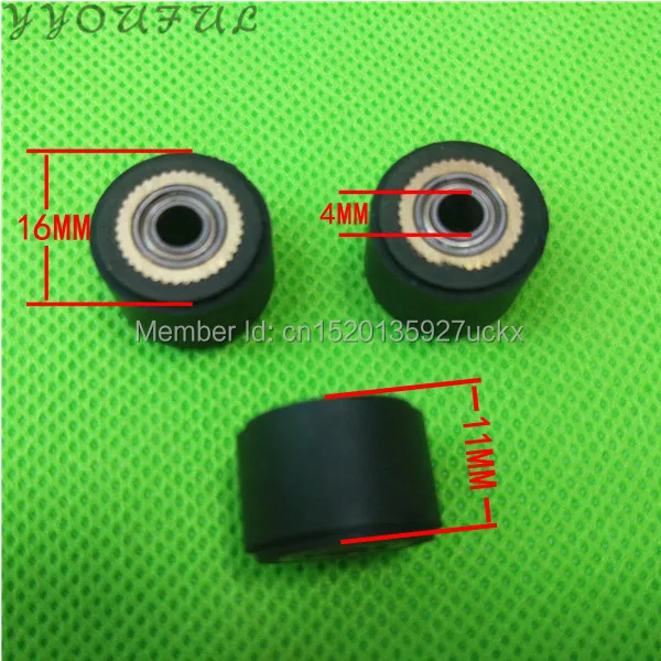 6pcs Cutting plotter spare parts Roland paper pressure roller for Roland rubber pinch rollers wheel with inner diameter 4mm
6pcs Cutting plotter spare parts Roland paper pressure roller for Roland rubber pinch rollers wheel with inner diameter 4mm