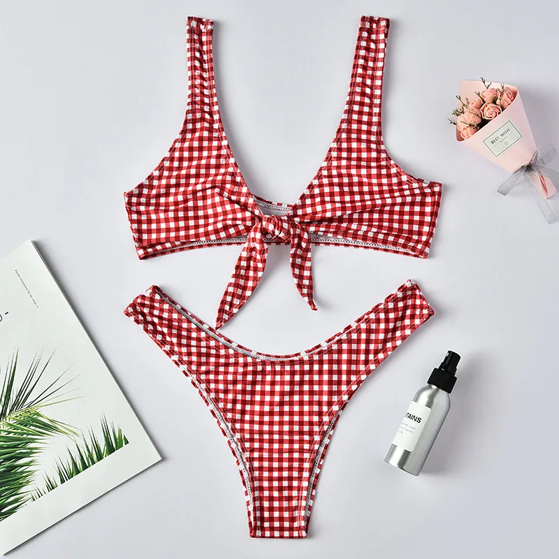 Roseheart Summer Red Plaid Sexy Bikini Sets Women Swimsuit Bikini Swimwear Low Waist Bathing Suit Female Brazilian Beach Style
Roseheart Summer Red Plaid Sexy Bikini Sets Women Swimsuit Bikini Swimwear Low Waist Bathing Suit Female Brazilian Beach Style