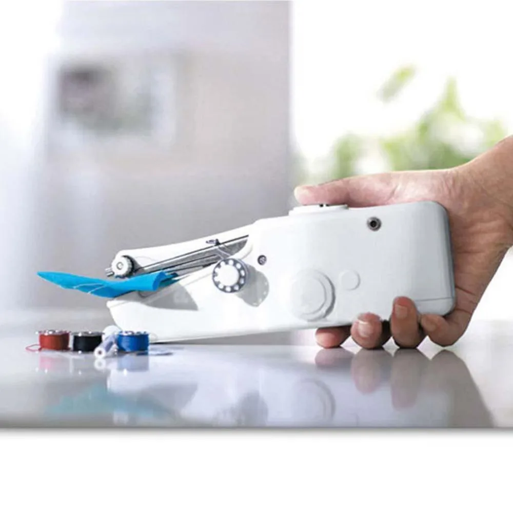Electric Handheld Sewing Machine Mini Handy Stitch Portable Needlework Cordless Handmade DIY Tool Clothes Portable Household
Electric Handheld Sewing Machine Mini Handy Stitch Portable Needlework Cordless Handmade DIY Tool Clothes Portable Household