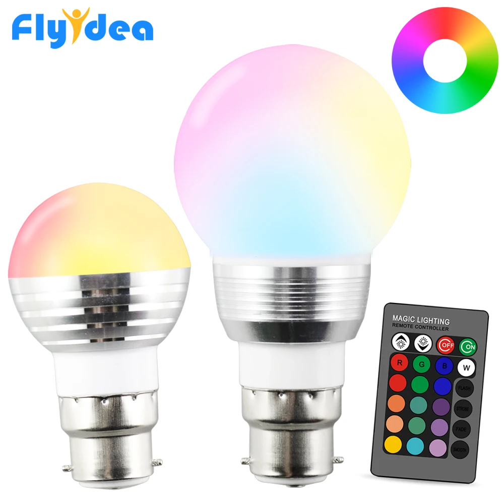 holiday Dimmable Stage Light LED Night Light Lamp 24key IR Remote Control B22 16 Color Magic 110V 220V
holiday Dimmable Stage Light LED Night Light Lamp 24key IR Remote Control B22 16 Color Magic 110V 220V