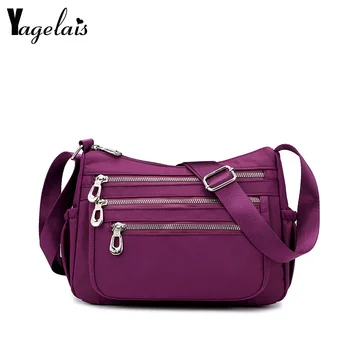 Hot Women Bags Waterproof Nylon Multilayer Handbag Shoulder Casual Travel Messenger Bag Ladies Rural Style Lightweight Bags
Hot Women Bags Waterproof Nylon Multilayer Handbag Shoulder Casual Travel Messenger Bag Ladies Rural Style Lightweight Bags