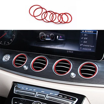 8x Red Blue Alloy Interior Air Outlet Ring Cover Trim For Mercedes-Benz E Class W213 2017
8x Red Blue Alloy Interior Air Outlet Ring Cover Trim For Mercedes-Benz E Class W213 2017