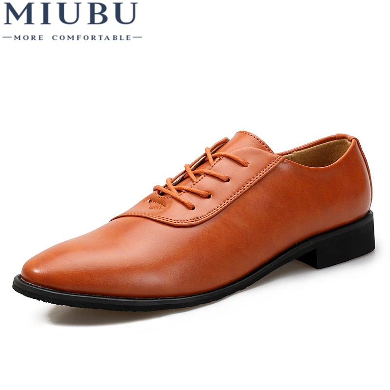 MIUBU Men Leather Casual Shoes 2019 Business Men Shoes Luxury Brand Spring Male Footwear Sneakers
MIUBU Men Leather Casual Shoes 2019 Business Men Shoes Luxury Brand Spring Male Footwear Sneakers
