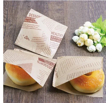 2000pcs 12x12cm Sandwich Donut Bread Bag Biscuits Doughnut Paper Bags Oilproof Bread Craft Bakery Food Packing Kraft
2000pcs 12x12cm Sandwich Donut Bread Bag Biscuits Doughnut Paper Bags Oilproof Bread Craft Bakery Food Packing Kraft