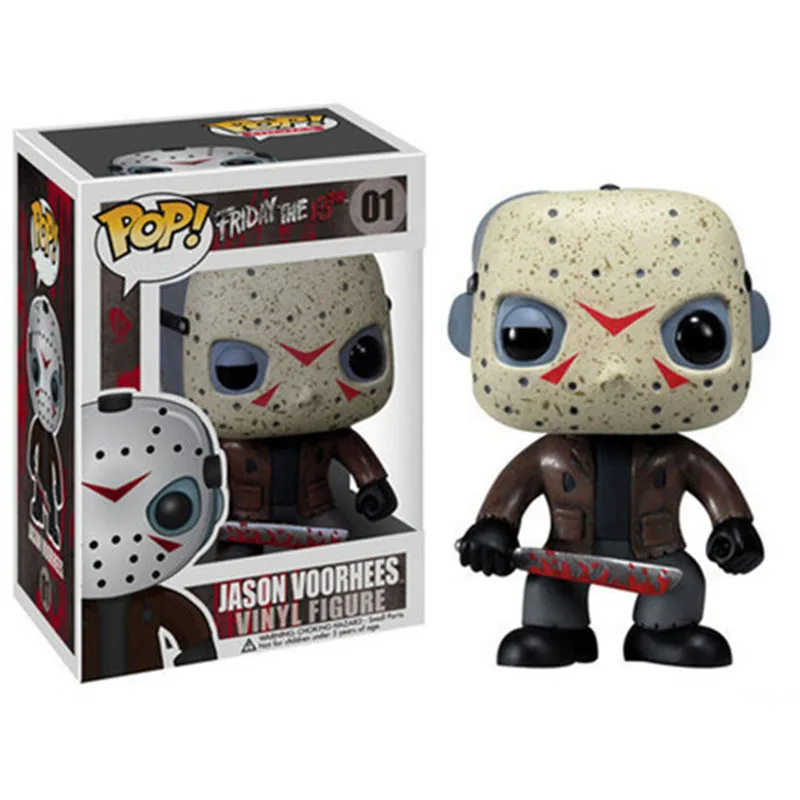 FUNKO POP Friday The 13th Jason Voorhees #01 Vinyl Figures Doll Model Cartoon Action Figure Collection Toys for Children
FUNKO POP Friday The 13th Jason Voorhees #01 Vinyl Figures Doll Model Cartoon Action Figure Collection Toys for Children
