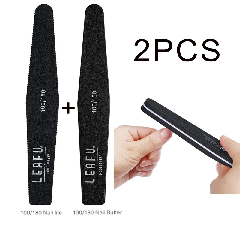 Lacheer 2Pcs/Lot Professional Sandpaper Sanding Nail Buffer Manicure Tool Sponge Nail File Cure Tools Double Side Nail Buffer
Lacheer 2Pcs/Lot Professional Sandpaper Sanding Nail Buffer Manicure Tool Sponge Nail File Cure Tools Double Side Nail Buffer
