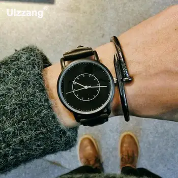Simple Vintage Black Brown England Style Leather Rose Gold Quartz Wristwatches Wrist Watch for Women Men Young
Simple Vintage Black Brown England Style Leather Rose Gold Quartz Wristwatches Wrist Watch for Women Men Young