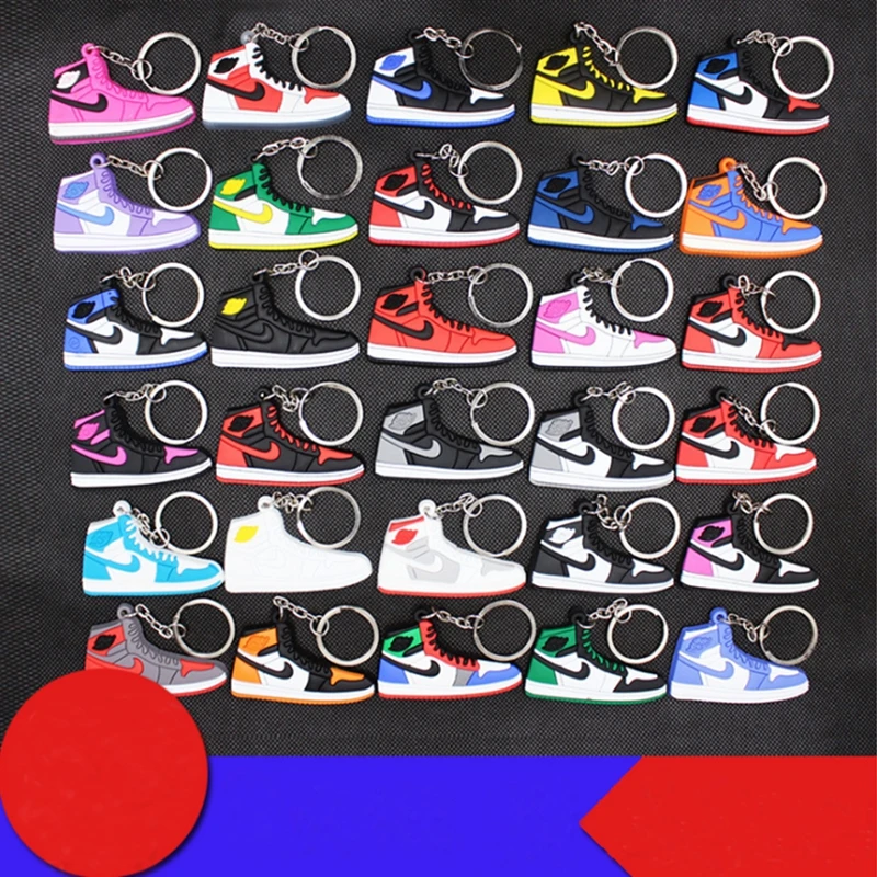 Mini Silicone Jordan Shoes Keychain Ring Key Chain Bag Charm Woman Men Kids Key Ring Gifts Sneaker Key Holder Accessories
Mini Silicone Jordan Shoes Keychain Ring Key Chain Bag Charm Woman Men Kids Key Ring Gifts Sneaker Key Holder Accessories