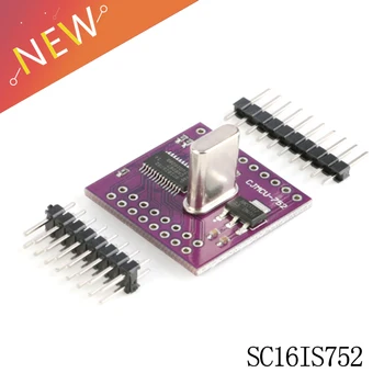 SC16IS752 I2C/SPI Bus Interface to Dual Channel UART Conversion Module Expansion Board CJMCU-752
SC16IS752 I2C/SPI Bus Interface to Dual Channel UART Conversion Module Expansion Board CJMCU-752