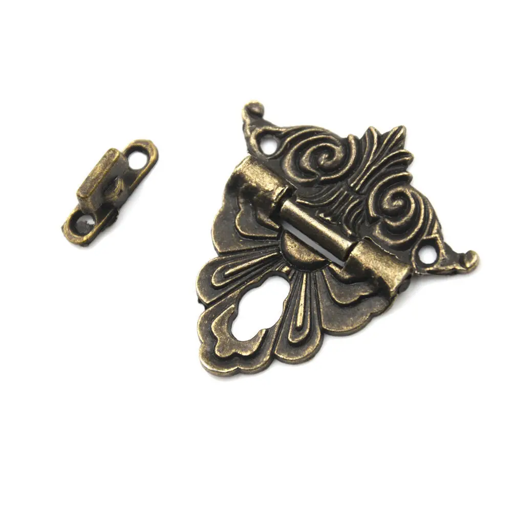 1pcs Mini Antique Brass Wooden Case Hasp Jewelry Gift Box Decorative Hasp Latch for Home Finuture Buckle Clasp Lock
1pcs Mini Antique Brass Wooden Case Hasp Jewelry Gift Box Decorative Hasp Latch for Home Finuture Buckle Clasp Lock