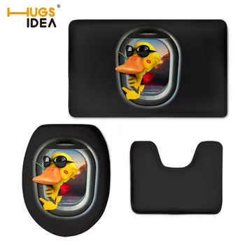 HUGSIDEA Creative 3D Animals Bathroom Toilet Seat Set Cover Bath Floor Mat Holder Closestool Lid Cover Soft Cushion 3pcs/set
HUGSIDEA Creative 3D Animals Bathroom Toilet Seat Set Cover Bath Floor Mat Holder Closestool Lid Cover Soft Cushion 3pcs/set
