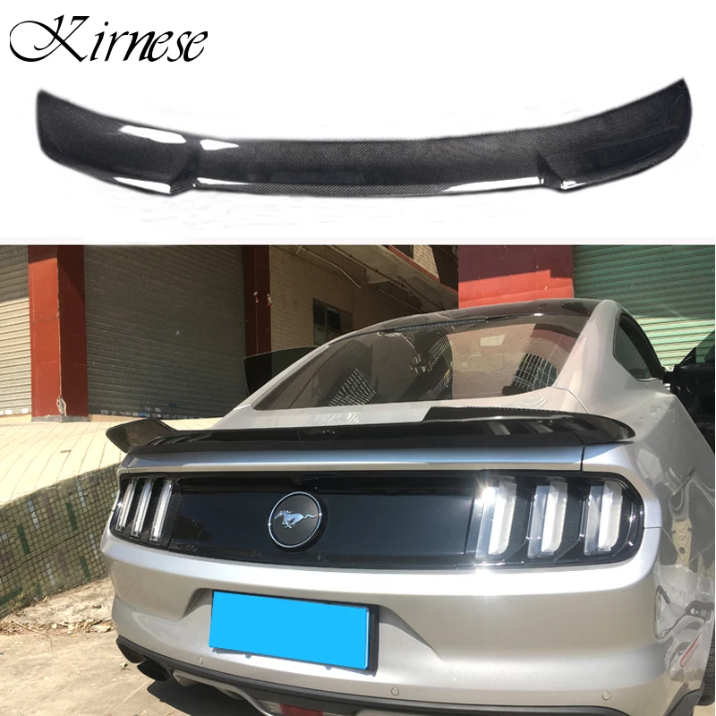 Kirnese MMD Style Car Trunk Decoration Tail Wing Carbon Fiber Rear Wing Spoiler Fit For Ford Mustang 2015 - 2017
Kirnese MMD Style Car Trunk Decoration Tail Wing Carbon Fiber Rear Wing Spoiler Fit For Ford Mustang 2015 - 2017