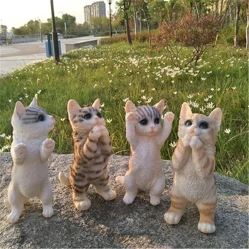 Cute Puppy Statue Simulation Animals CAT Funny Stand Creative Home Decor Resin Action Figure Collectible Model Toy 10-11CM P1320
Cute Puppy Statue Simulation Animals CAT Funny Stand Creative Home Decor Resin Action Figure Collectible Model Toy 10-11CM P1320