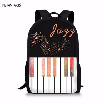 INSTANTARTS Fashion 3D Piano Keyboard/Music Note Printing Woman Men Backpacks Casual Laptop Rucksacks Travel Students Back Packs
INSTANTARTS Fashion 3D Piano Keyboard/Music Note Printing Woman Men Backpacks Casual Laptop Rucksacks Travel Students Back Packs