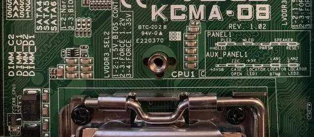Well Tested for KCMA-D8 Dual Socket C32 Motherboard Server Board LGA1207 Working
Well Tested for KCMA-D8 Dual Socket C32 Motherboard Server Board LGA1207 Working