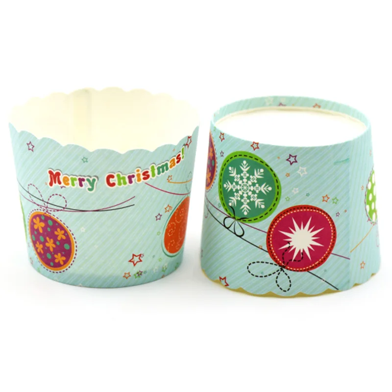 50PCS Merry Christmas bell Paper Baking Cake Cup Liners Muffin Kitchen Cases Cups for Christmas New year party cake decoration
50PCS Merry Christmas bell Paper Baking Cake Cup Liners Muffin Kitchen Cases Cups for Christmas New year party cake decoration