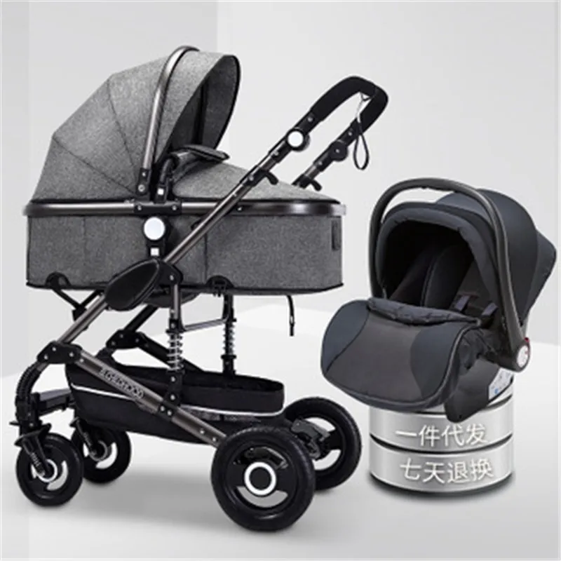 Multifunctional Baby Stroller 3 In 1 High Landscape Folding Carriage Gold Baby Strollers Newborn Free Shipping and 8 Gifts
Multifunctional Baby Stroller 3 In 1 High Landscape Folding Carriage Gold Baby Strollers Newborn Free Shipping and 8 Gifts
