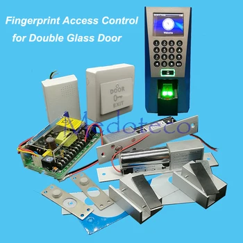 Full F18 Fingerprint Access Control System Kit Double Glass Door Access Control Set+Power Supply+Eletric Bolt Lock
Full F18 Fingerprint Access Control System Kit Double Glass Door Access Control Set+Power Supply+Eletric Bolt Lock