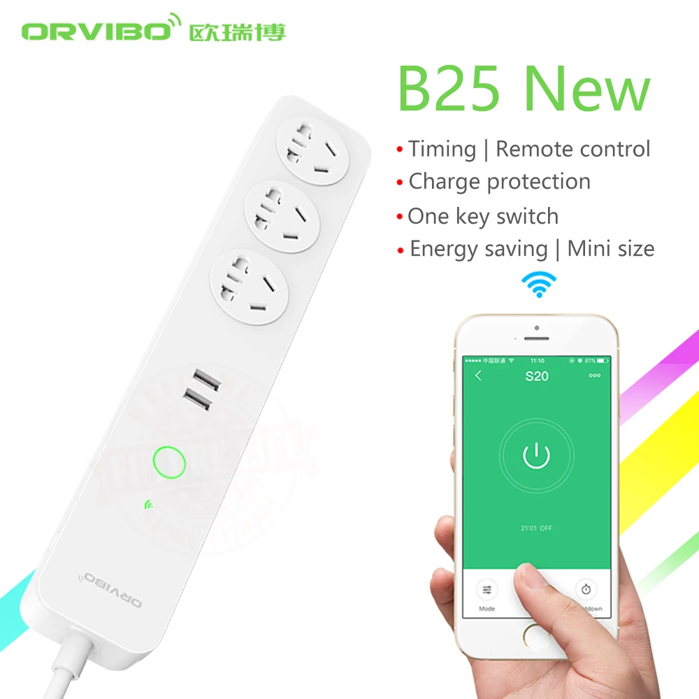 Оригинальная Розетка ORVIBO E10/E11 для iOS и Android | Электроника