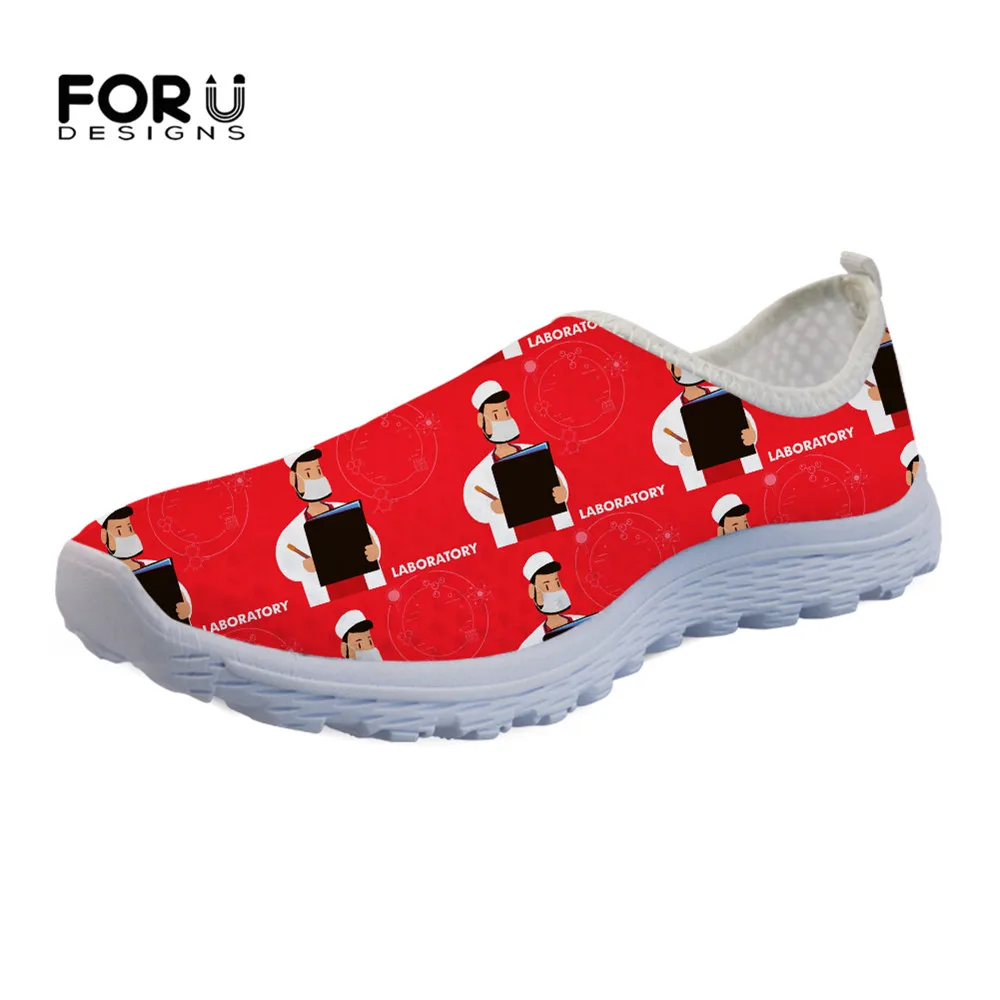 FORUDESIGNS Ladies Sneakers Flats Science Work Pattern Summer Air Mesh Breathable Mesh Women Slip On Loafers Shoes Woman Walking
FORUDESIGNS Ladies Sneakers Flats Science Work Pattern Summer Air Mesh Breathable Mesh Women Slip On Loafers Shoes Woman Walking