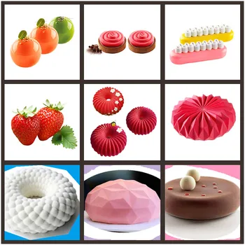 SHENHONG Pop Cake Decorating Mold 3D Silicone Molds For Baking Heart Round Cakes Brownie Mousse Make Dessert Pan Chocolate Tools
SHENHONG Pop Cake Decorating Mold 3D Silicone Molds For Baking Heart Round Cakes Brownie Mousse Make Dessert Pan Chocolate Tools