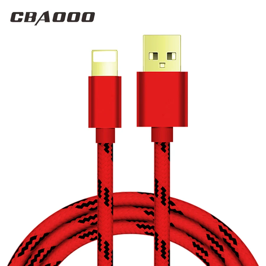 CBAOOO Data Cable for lightning 3A fast Charge Charging USB Cable For iPhone 5s X 8 7 6s 5 se for iPhone cable for iPad 1m/2m/3m
CBAOOO Data Cable for lightning 3A fast Charge Charging USB Cable For iPhone 5s X 8 7 6s 5 se for iPhone cable for iPad 1m/2m/3m