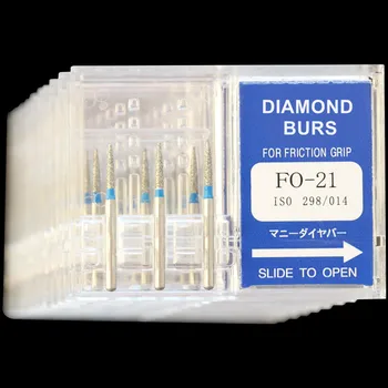 30Pcs(10Boxes) Dental Diamond Burs FO-11/FO-21/FO-22/FO-25/FO-25 Polisher Drill High Speed Handpiece Polishing Dentist Burrs
30Pcs(10Boxes) Dental Diamond Burs FO-11/FO-21/FO-22/FO-25/FO-25 Polisher Drill High Speed Handpiece Polishing Dentist Burrs
