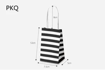100pcs Wholesale Mini Gift Bag White Black Paper Package Bag Small Present/Jewelry Packaging Bag with handle Party Supplies
100pcs Wholesale Mini Gift Bag White Black Paper Package Bag Small Present/Jewelry Packaging Bag with handle Party Supplies