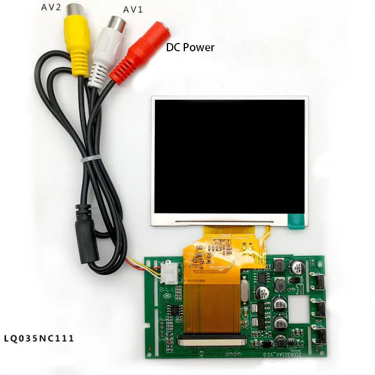 3.5inch 320(RGB)x240 TFT-LCD screen with LCD driver board AV1 AV2 car monitor display AV board
3.5inch 320(RGB)x240 TFT-LCD screen with LCD driver board AV1 AV2 car monitor display AV board