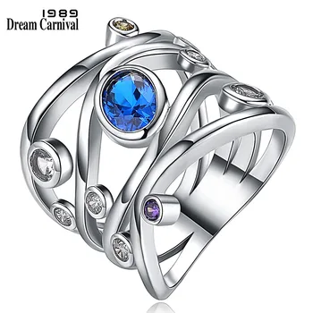 DreamCarnival 1989 Braided Wide Hollow Rings for Lady Purple White Blue Cubic Zircon Engagement Party Wholesale Jewelry WA11422
DreamCarnival 1989 Braided Wide Hollow Rings for Lady Purple White Blue Cubic Zircon Engagement Party Wholesale Jewelry WA11422