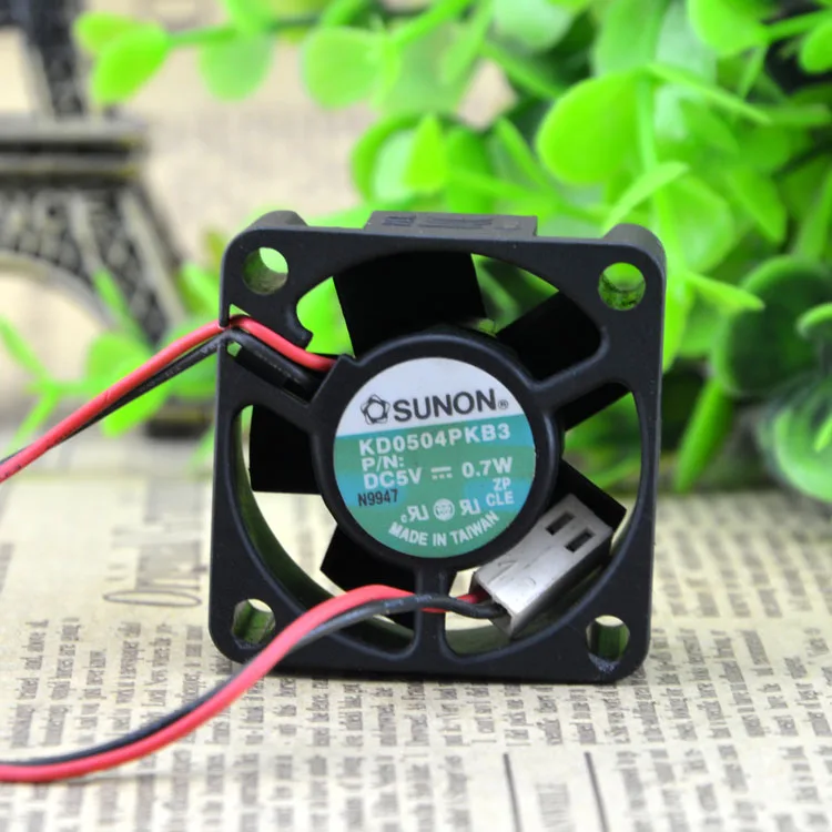 ADDA SUNON KD0504PKB3 Server Square Fan 40x40x20mm DC 5V 0.7W 2-wire 2-pin connector
ADDA SUNON KD0504PKB3 Server Square Fan 40x40x20mm DC 5V 0.7W 2-wire 2-pin connector