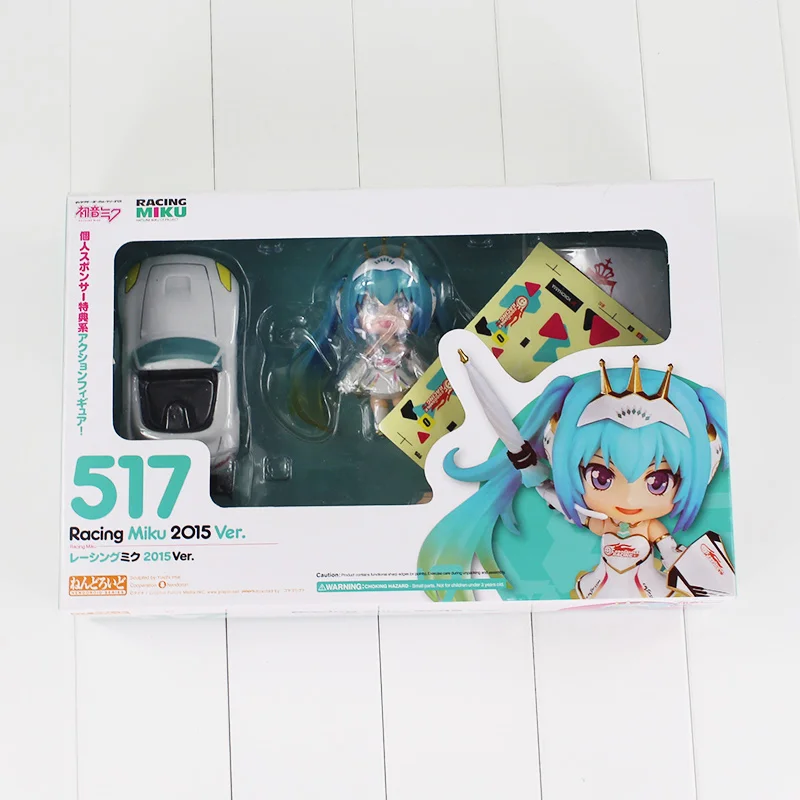 Nendoroid Hatsune Miku 517 Figure Toy Racing Miku 2015 Ver. With Car Flag Good Smile Racing Model Doll
Nendoroid Hatsune Miku 517 Figure Toy Racing Miku 2015 Ver. With Car Flag Good Smile Racing Model Doll