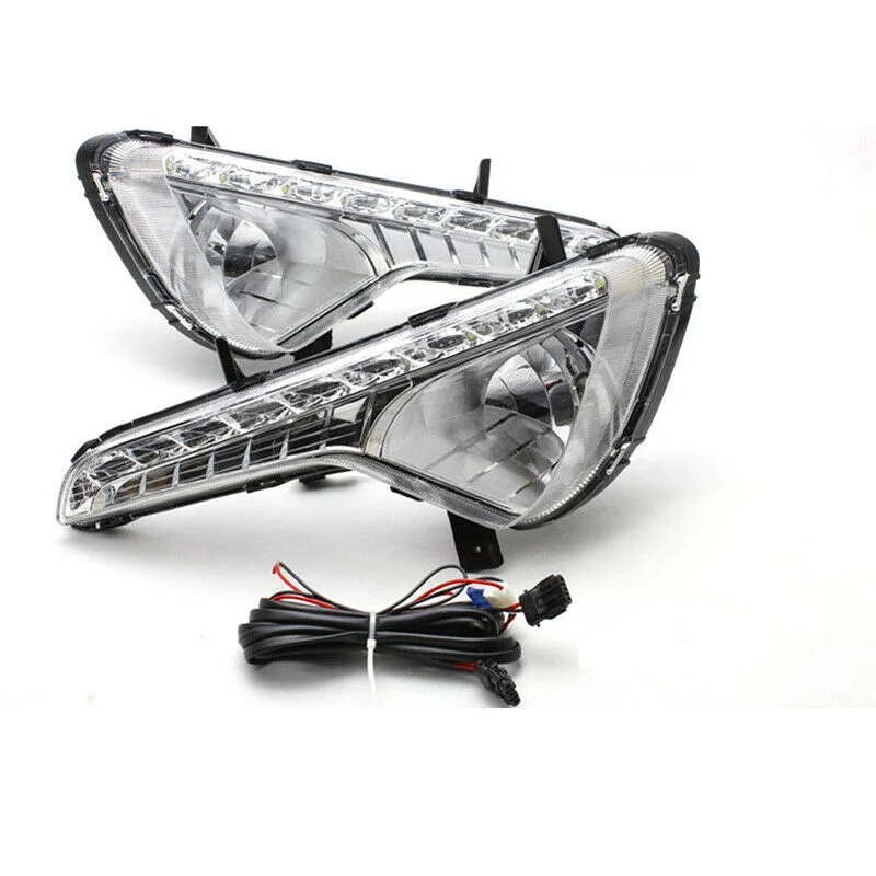 2Pcs LED DRL Daytime Running Lights Fog light Driving Bumper Fit For KIA Sportage R 2010-2014
2Pcs LED DRL Daytime Running Lights Fog light Driving Bumper Fit For KIA Sportage R 2010-2014
