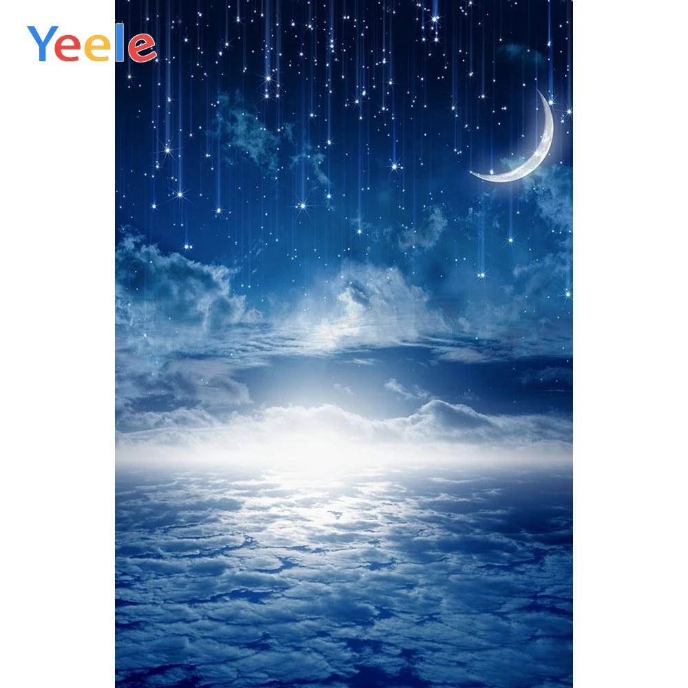 Yeele Dreamy Sky Night Moon Star Cloud Wedding Photography Backdrop Baby Birthday Party Photographic Background For Photo Studio
Yeele Dreamy Sky Night Moon Star Cloud Wedding Photography Backdrop Baby Birthday Party Photographic Background For Photo Studio