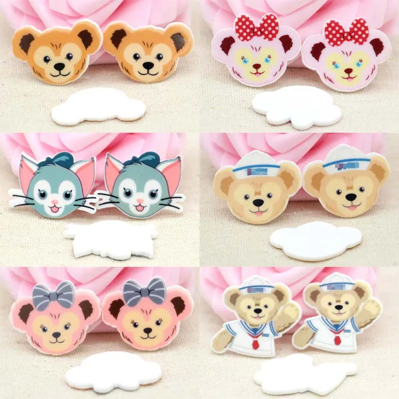 60pcs/Lot Mixed Kawaii Bear Face Resin Planar Cabochons Flatback DIY Hair Bows Scrapbooking Home Decor Handmade Materials 
60pcs/Lot Mixed Kawaii Bear Face Resin Planar Cabochons Flatback DIY Hair Bows Scrapbooking Home Decor Handmade Materials