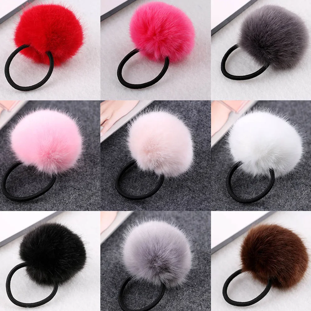 2019 Girls Solid Faux Fur Scrunchies Pompom Elastic Hair Tie For Lady Cute Rubber Bands Hair Accessories For Women Gum Good
2019 Girls Solid Faux Fur Scrunchies Pompom Elastic Hair Tie For Lady Cute Rubber Bands Hair Accessories For Women Gum Good