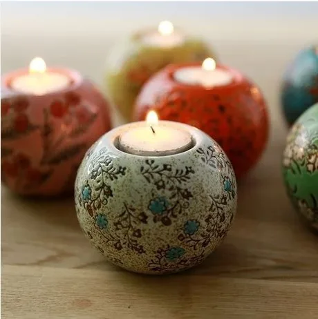 Free Shipping! 2pcs/lot Round Ceramic Candle Holder Flowers Design Ceramic Lantern Home & Pub Decoration Wedding Gift Hot
Free Shipping! 2pcs/lot Round Ceramic Candle Holder Flowers Design Ceramic Lantern Home & Pub Decoration Wedding Gift Hot