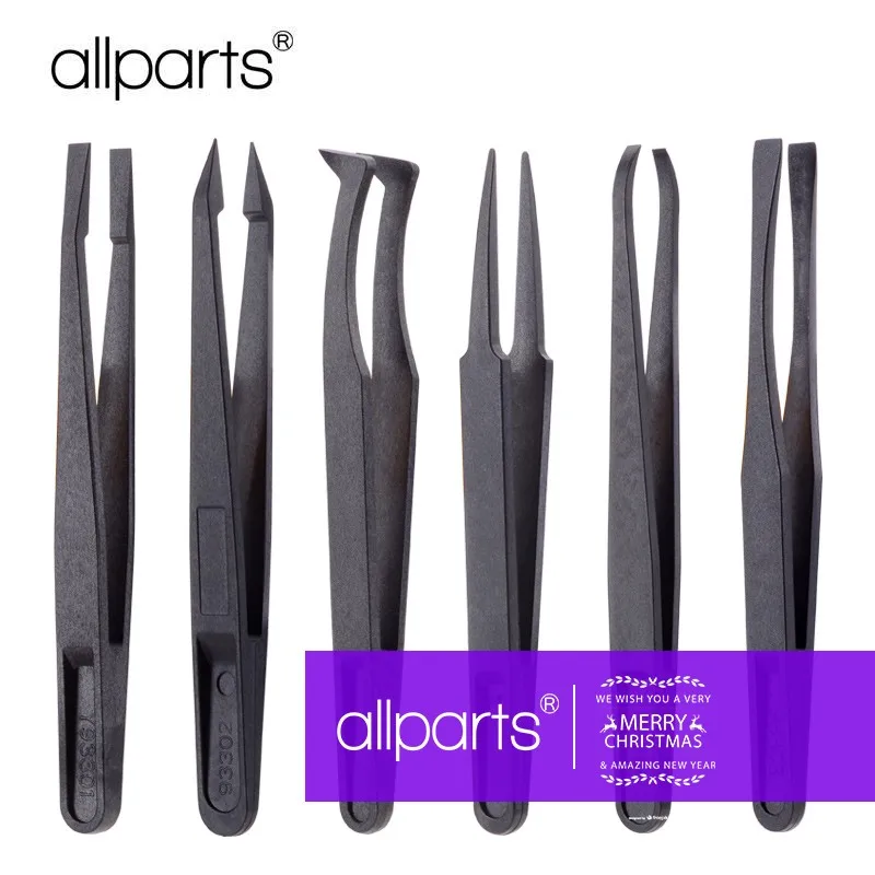 ESD Anti-static Carbon Fiber ABS Plastic Tweezers Repair Tools for Mobile Phone and Tablets Disassembling Tweezer Precision Tool
ESD Anti-static Carbon Fiber ABS Plastic Tweezers Repair Tools for Mobile Phone and Tablets Disassembling Tweezer Precision Tool