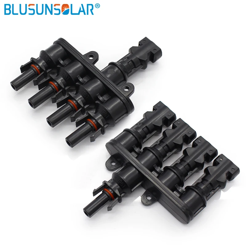 50Pairs /Lot Waterproof IP67 Connector 4 in 1 T Branch Connector TUV Approve For Solar System
50Pairs /Lot Waterproof IP67 Connector 4 in 1 T Branch Connector TUV Approve For Solar System