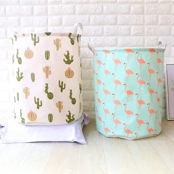 Household Decor Pink Flamingos Laundry Basket Folding Underwear Blanket Kids Toys Green Cactus Sort Out Storage Basket Barrel
Household Decor Pink Flamingos Laundry Basket Folding Underwear Blanket Kids Toys Green Cactus Sort Out Storage Basket Barrel