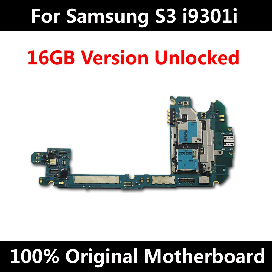 Factory Unlocked Original Mainboard For Samsung Galaxy S3 i9301i 16GB Motherboard With IMEI Android OS Logic board Free Shipping
Factory Unlocked Original Mainboard For Samsung Galaxy S3 i9301i 16GB Motherboard With IMEI Android OS Logic board Free Shipping