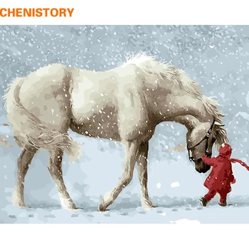 CHENISTORY Snow Walking Horse Landscape DIY Painting By Numbers Unique Gift Hand Painted Oil Painting Modern Wall Art Home Decor
CHENISTORY Snow Walking Horse Landscape DIY Painting By Numbers Unique Gift Hand Painted Oil Painting Modern Wall Art Home Decor
